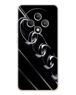 Чехол для OPPO Reno12 F с картинкой «Audi — абстрактные кольца»