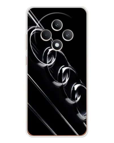 Чехол для OPPO Reno12 F с картинкой «Audi — абстрактные кольца»