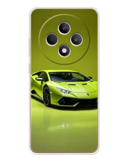 Чехол для OPPO Reno12 F с картинкой «Салатовый Lamborghini Huracan» Чехол для OPPO Reno12 F с картинкой «Салатовый Lamborghini Huracan»