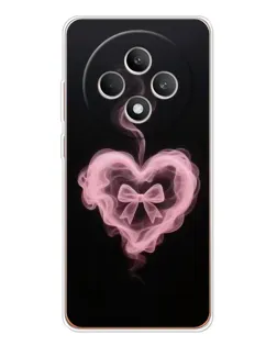 Чехол для OPPO Reno12 F с картинкой «Дымчатое сердце»