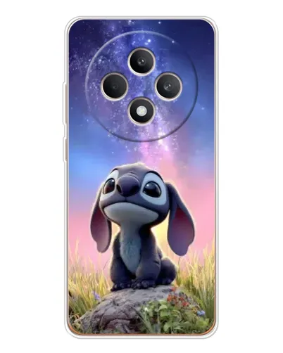 Чехол для OPPO Reno12 F с картинкой «Стич на рассвете» Чехол для OPPO Reno12 F с картинкой «Стич на рассвете»