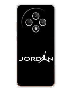 Чохол для OPPO Reno12 FS з картинкою «Jordan White Logo»