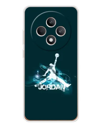 Чехол для OPPO Reno12 FS с картинкой «Jordan Blue Fire» Чехол для OPPO Reno12 FS с картинкой «Jordan Blue Fire»