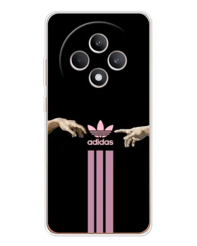Чехол для OPPO Reno12 FS с картинкой «Adidas Hands» Чехол для OPPO Reno12 FS с картинкой «Adidas Hands»