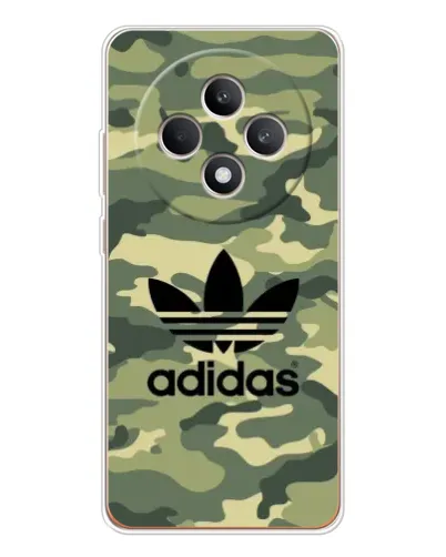 Чехол для OPPO Reno12 FS с картинкой «Милитари стиль Adidas» Чехол для OPPO Reno12 FS с картинкой «Милитари стиль Adidas»
