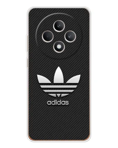 Чехол для OPPO Reno12 FS с картинкой «Adidas Карбоновая текстура» Чехол для OPPO Reno12 FS с картинкой «Adidas Карбоновая текстура»
