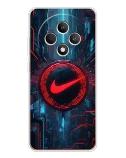 Чехол для OPPO Reno12 FS с картинкой «Техногенный стиль Nike» Чехол для OPPO Reno12 FS с картинкой «Техногенный стиль Nike»