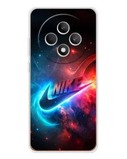 Чехол для OPPO Reno12 FS с картинкой «Огненный логотип Nike» Чехол для OPPO Reno12 FS с картинкой «Огненный логотип Nike»