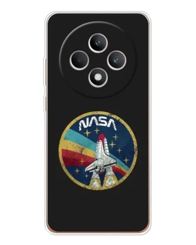 Чехол для OPPO Reno12 FS с картинкой «NASA — эмблема миссии»