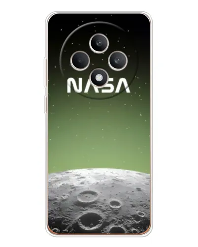 Чехол для OPPO Reno12 FS с картинкой «NASA — лунный градиент»