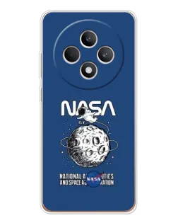 Чехол для OPPO Reno12 FS с картинкой «NASA — лунная миссия» Чехол для OPPO Reno12 FS с картинкой «NASA — лунная миссия»