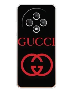 Чехол для OPPO Reno12 FS с картинкой «Gucci — красный логотип» Чехол для OPPO Reno12 FS с картинкой «Gucci — красный логотип»