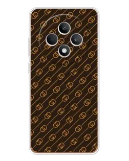 Чехол для OPPO Reno12 FS с картинкой «Gucci — золотые диагонали» Чехол для OPPO Reno12 FS с картинкой «Gucci — золотые диагонали»