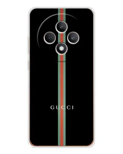 Чехол для OPPO Reno12 FS с картинкой «Gucci — строгая линия» Чехол для OPPO Reno12 FS с картинкой «Gucci — строгая линия»
