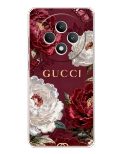 Чехол для OPPO Reno12 FS с картинкой «Gucci — бордовые розы» Чехол для OPPO Reno12 FS с картинкой «Gucci — бордовые розы»