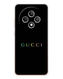 Чехол для OPPO Reno12 FS с картинкой «Gucci — неоновый минимализм» Чехол для OPPO Reno12 FS с картинкой «Gucci — неоновый минимализм»