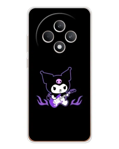 Чехол для OPPO Reno12 FS с картинкой «Электрическая Kuromi»