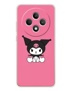 Чехол для OPPO Reno12 FS с картинкой «Хмурая Kuromi»