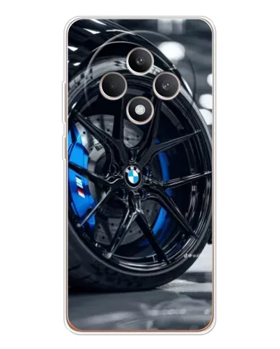 Чехол для OPPO Reno12 FS с картинкой «Колесо BMW вблизи»