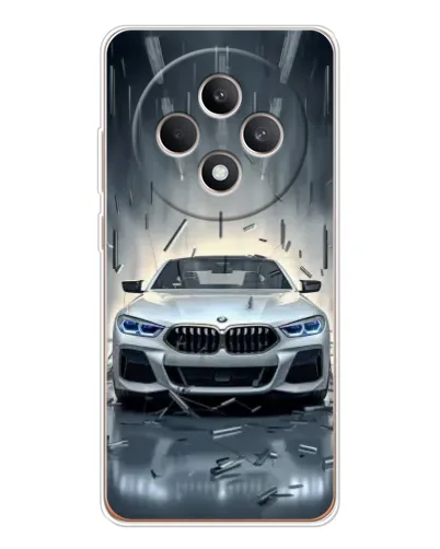 Чехол для OPPO Reno12 FS с картинкой «BMW в свете фар»