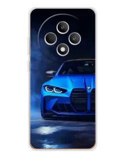 Чехол для OPPO Reno12 FS с картинкой «Голубая BMW M4» Чехол для OPPO Reno12 FS с картинкой «Голубая BMW M4»
