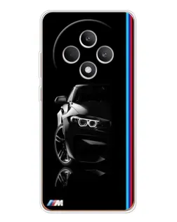 Чехол для OPPO Reno12 FS с картинкой «Силуэт BMW в темноте» Чехол для OPPO Reno12 FS с картинкой «Силуэт BMW в темноте»