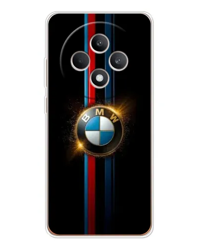 Чехол для OPPO Reno12 FS с картинкой «BMW M-Power неон»