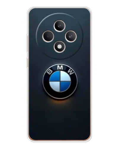 Чехол для OPPO Reno12 FS с картинкой «Логотип BMW — минимализм»