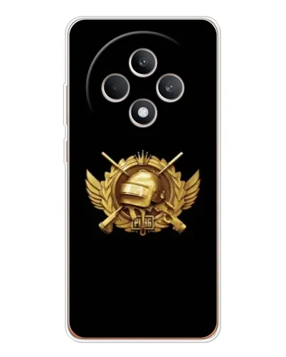 Чехол для OPPO Reno12 FS с картинкой «PUBG — оранжевый градиент» Чехол для OPPO Reno12 FS с картинкой «PUBG — оранжевый градиент»