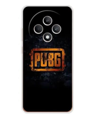 Чехол для OPPO Reno12 FS с картинкой «PUBG — золотой логотип» Чехол для OPPO Reno12 FS с картинкой «PUBG — золотой логотип»