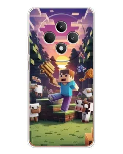 Чохол для OPPO Reno12 FS з картинкою «Стів на фермі»