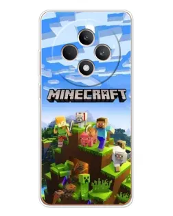 Чохол для OPPO Reno12 FS з картинкою «Minecraft класичний світ»