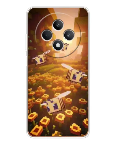 Чехол для OPPO Reno12 FS с картинкой «Поле подсолнухов»