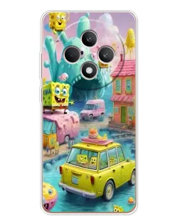 Чехол для OPPO Reno12 FS с картинкой «Монстр-трак приключения»