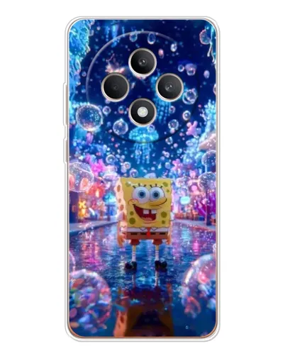 Чехол для OPPO Reno12 FS с картинкой «Неоновый океан»