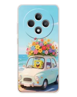 Чехол для OPPO Reno12 FS с картинкой «Автомобильное путешествие»