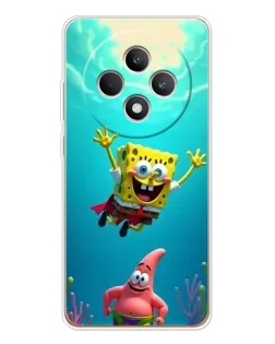 Чехол для OPPO Reno12 FS с картинкой «Спанч Боб под водой» Чехол для OPPO Reno12 FS с картинкой «Спанч Боб под водой»