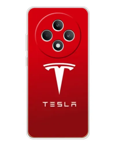 Чехол для OPPO Reno12 FS с картинкой «Tesla Red Classic» Чехол для OPPO Reno12 FS с картинкой «Tesla Red Classic»