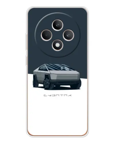 Чехол для OPPO Reno12 FS с картинкой «Серебристый Cybertruck Tesla» Чехол для OPPO Reno12 FS с картинкой «Серебристый Cybertruck Tesla»