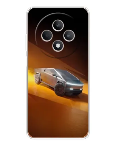 Чехол для OPPO Reno12 FS с картинкой «Cybertruck в пустыне» Чехол для OPPO Reno12 FS с картинкой «Cybertruck в пустыне»
