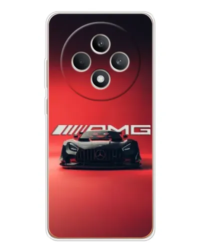 Чехол для OPPO Reno12 FS с картинкой «Mercedes AMG — красная линия» Чехол для OPPO Reno12 FS с картинкой «Mercedes AMG — красная линия»