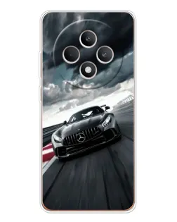 Чехол для OPPO Reno12 FS с картинкой «Гоночный Mercedes AMG»