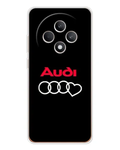 Чехол для OPPO Reno12 FS с картинкой «Логотип Audi Heart» Чехол для OPPO Reno12 FS с картинкой «Логотип Audi Heart»