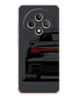 Чехол для OPPO Reno12 FS с картинкой «Задняя часть Audi — арт»
