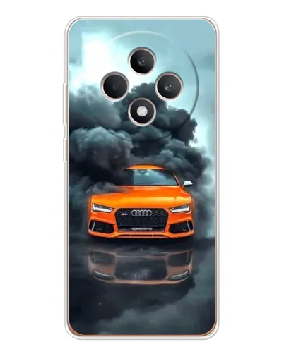 Чехол для OPPO Reno12 FS с картинкой «Audi в облаках дыма» Чехол для OPPO Reno12 FS с картинкой «Audi в облаках дыма»