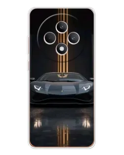 Чохол для OPPO Reno12 FS з картинкою «Lamborghini золоті лінії» Чохол для OPPO Reno12 FS з картинкою «Lamborghini золоті лінії»