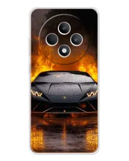 Чохол для OPPO Reno12 FS з картинкою «Lamborghini у вогні» Чохол для OPPO Reno12 FS з картинкою «Lamborghini у вогні»