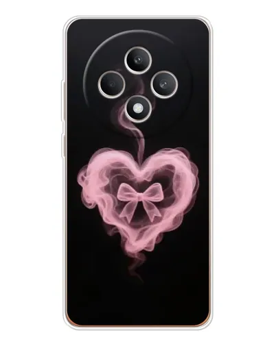 Чехол для OPPO Reno12 FS с картинкой «Дымчатое сердце» Чехол для OPPO Reno12 FS с картинкой «Дымчатое сердце»