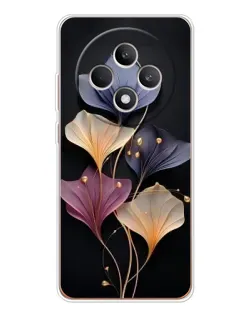 Чехол для OPPO Reno12 FS с картинкой «Лиловые цветы грации» Чехол для OPPO Reno12 FS с картинкой «Лиловые цветы грации»