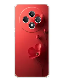 Чехол для OPPO Reno12 FS с картинкой «Маковые соцветия» Чехол для OPPO Reno12 FS с картинкой «Маковые соцветия»